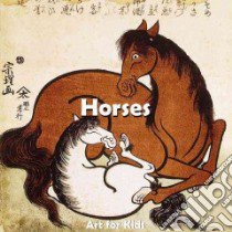 Horses libro in lingua di Parkstone Press (COR)