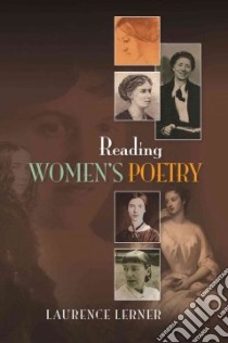 Reading Women's Poetry libro in lingua di Lerner Laurence
