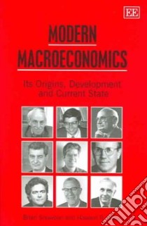 Modern Macroeconomics libro in lingua di Snowdon Brian, Vane Howard R.