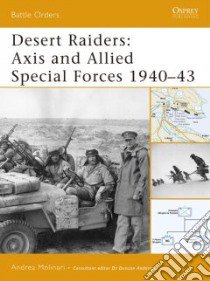 Desert Raiders libro in lingua di Molinari Andrea