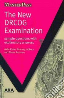 New DRCOG Examination libro in lingua di Aalia Khan