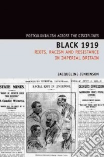 Black 1919 libro in lingua di Jenkinson Jacqueline