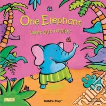 One Elephant Went Out to Play libro in lingua di Rescek Sanja (ILT)