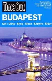 Time Out Budapest libro in lingua di Time Out Guides Ltd. (COR)