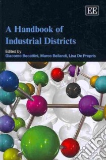 A Handbook of Industrial Districts libro in lingua di Becattini Giacomo (EDT), Bellandi Marco, De Propris Lisa