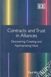 Contracts and Trust in Alliances libro in lingua di Vlaar Paul W. L.