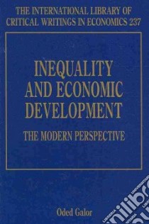 Inequality and Economic Development libro in lingua di Galor Oded (EDT)