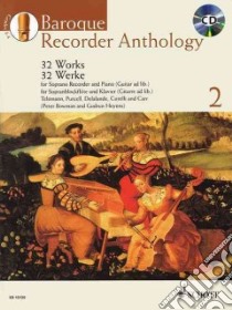 Baroque Recorder Anthology libro in lingua di Hal Leonard Publishing Corporation (COR), Bowman Peter, Heyens Gudrun