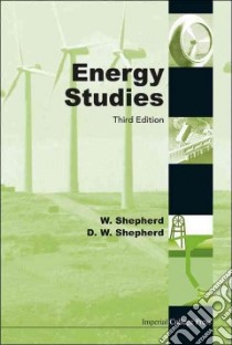 Energy Studies libro in lingua di Shepherd W., Shepherd D. W.