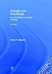 Thought and Knowledge libro in lingua di Halpern Diane F.