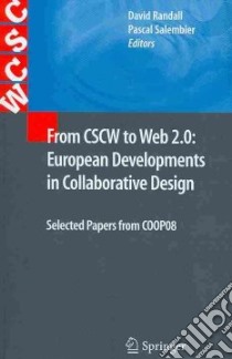 From CSCW to Web 2.0 libro in lingua di Randall David (EDT), Salembier Pascal