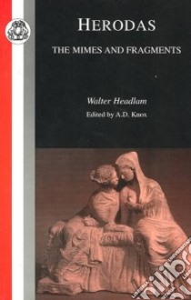 Herodas libro in lingua di Headlam Walter