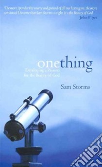 One Thing libro in lingua di Storms Sam