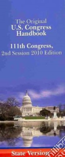 The Original U.S Congress Handbook libro in lingua di Columbia Books Inc. (COR)