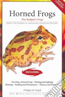 Horned Frogs libro in lingua di De Vosjoli Philippe