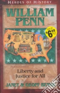 William Penn libro in lingua di Benge Janet, Benge Geoff
