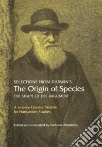 Selections from Darwin's the Origin of Species libro in lingua di Darwin Charles, Maistrellis Nicholas (EDT)