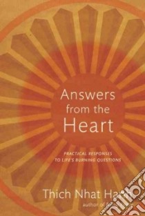 Answers from the Heart libro in lingua di Nhat Hanh Thich