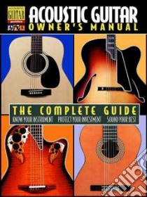 Acoustic Guitar Owner's Manual libro in lingua di Not Available (NA)