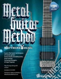 Metal Guitar Method Book libro in lingua di Young Matthias