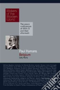 Paul Hymans, Belgium libro in lingua di Marks Sally
