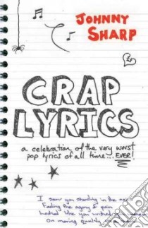 Crap Lyrics libro in lingua di Sharp Johnny