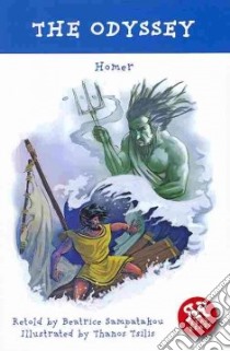 The Odyssey libro in lingua di Homer, Sampatakou Beatrice (RTL), Tsilis Thanos (ILT)