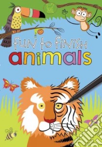 Fun to Finish Animals libro in lingua di Buster Books (COR)