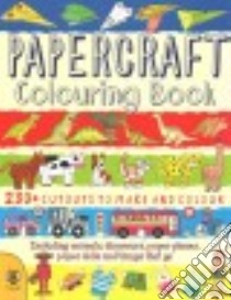 Papercraft Colouring Book libro in lingua di Beaton Clare (ILT)