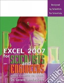 Excel 2007 for Scientists libro in lingua di Verschuuren Gerard M.