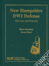 New Hampshire Dwi Defense libro in lingua di Russman Ryan, Nesci James