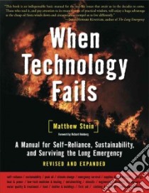 When Technology Fails libro in lingua di Stein Matthew