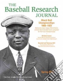 The Baseball Research Journal, Spring 2013 libro in lingua di Society for American Baseball Research (COR)