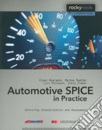 Automotive Spice in Practice libro in lingua di Hoermann Klaus, Mueller Markus, Dittmann Lars, Zimmer Joerg