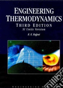 Engineering Thermodynamics libro in lingua di Rajput R. k.