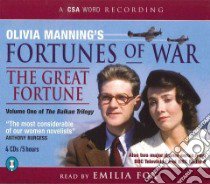 Fortunes of War (CD Audiobook) libro in lingua di Manning Olivia, Fox Emilia (NRT)