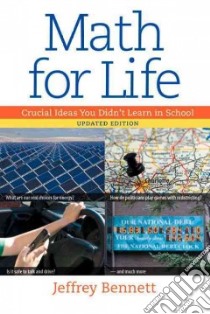 Math for Life libro in lingua di Bennett Jeffrey