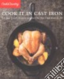 Cook It in Cast Iron libro in lingua di America's Test Kitchen (EDT)