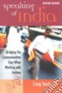 Speaking of India libro in lingua di Storti Craig, Manian Ranjini (FRW)