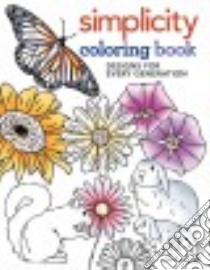 Simplicity Adult Coloring Book libro in lingua di Mixed Media Resources (COR)