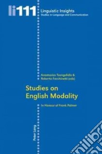 Studies on English Modality libro in lingua di Palmer Frank (EDT)