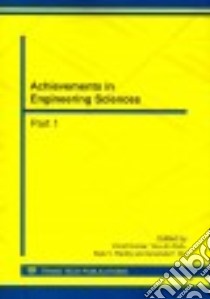 Achievements in Engineering Sciences libro in lingua di Kumar Vinod (EDT), Park You-jin (EDT), Reddy Bale V. (EDT), Wu Amanda F. (EDT)
