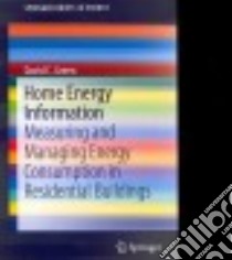 Home Energy Information libro in lingua di Green David C.