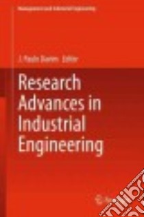 Research Advances in Industrial Engineering libro in lingua di Davim J. Paulo (EDT)