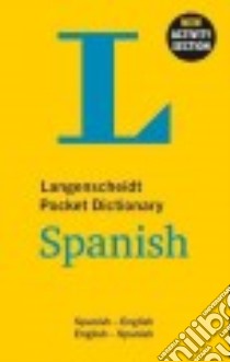 Langenscheidt Pocket Dictionary Spanish libro in lingua di Langenscheidt (COR)