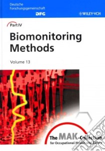 Biomonitoring Methods libro in lingua di Goen Thomas (EDT)