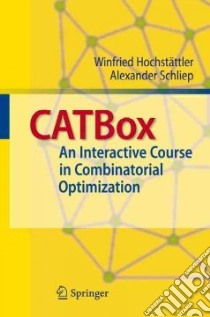 CATBox libro in lingua di Hochstattler Winfried, Schliep Alexander