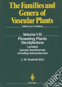 Flowering Plants, Dicotyledons libro in lingua di Kadereit J. W. (EDT)