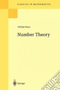 Number Theory libro in lingua di Hasse Helmut, Zimmer Horst G. (EDT)