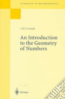 An Introduction to the Geometry of Numbers libro in lingua di Rinkevich B. (EDT), Muller W. E. G. (EDT)